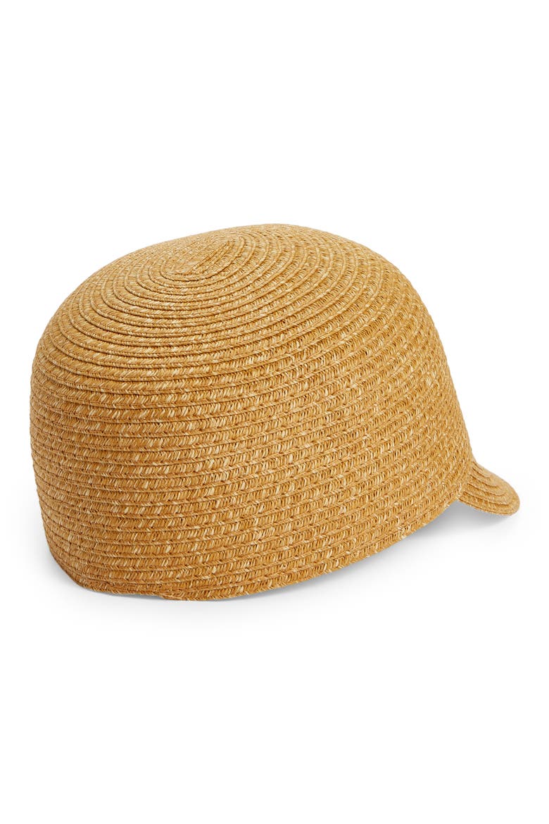 Braided Baseball Cap, Alternate, color, NATURAL COMBO