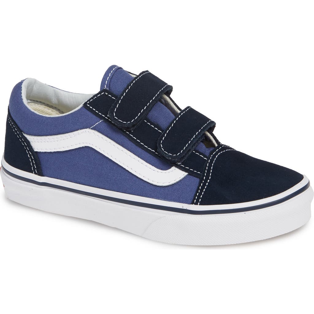 Vans Kids' Old Skool V Sneaker In Blue
