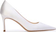BLACK SUEDE STUDIO Mia 80 Satin Pump