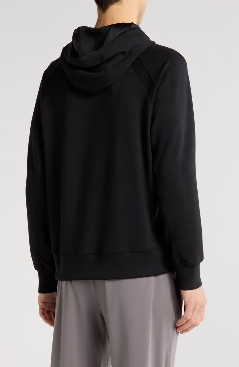 90 DEGREE BY REFLEX Cruiser Scuba Knit Hoodie, Alternate, color,