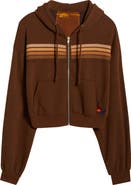 Aviator Nation 5-Stripe Zip Hoodie