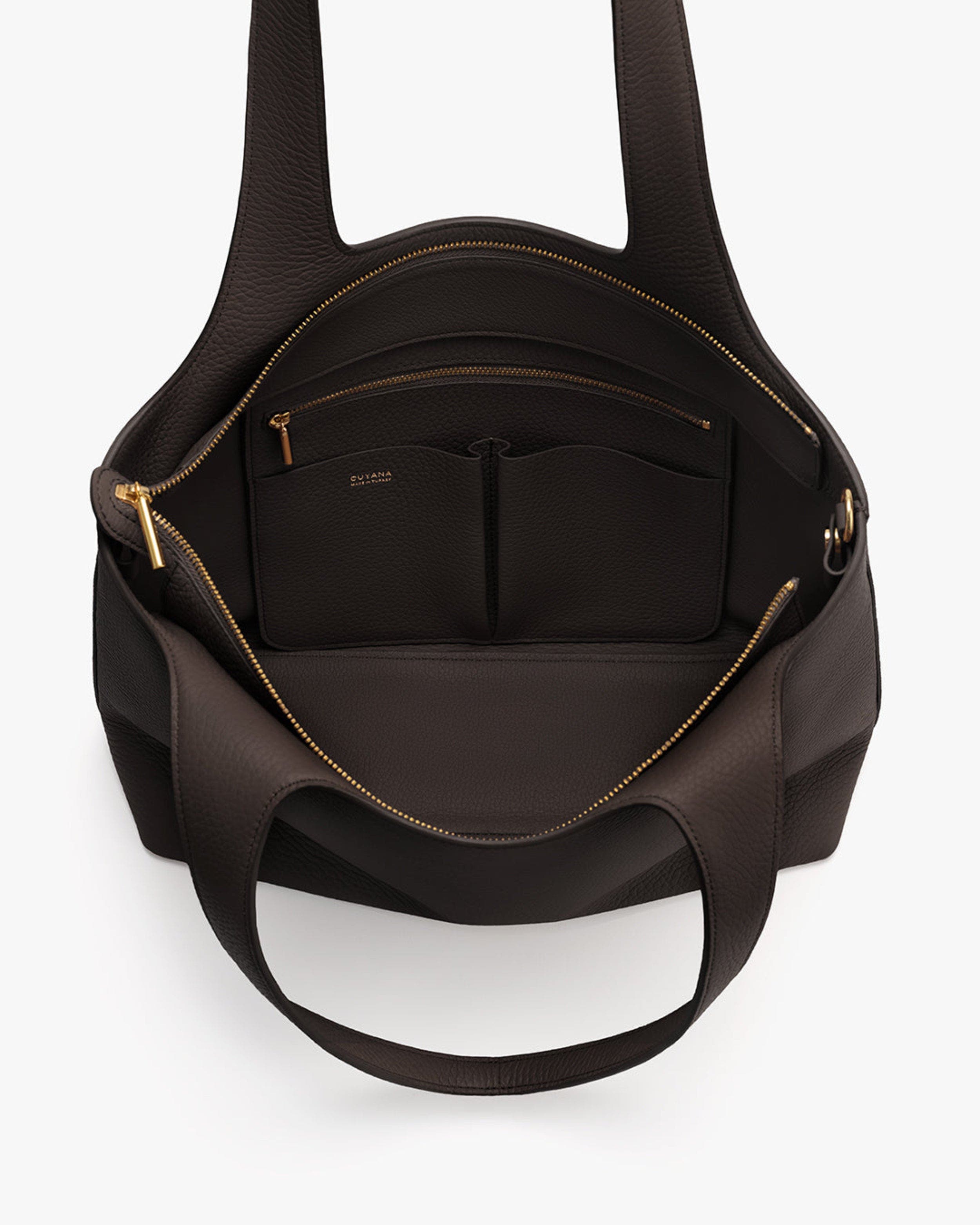 System Zipper Tote 16-inch, Alternate, color, Mocha
