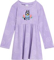 BLUEY Velour Dress