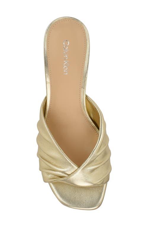 Calvin Klein Women's Women's Imeena Heel In Gold