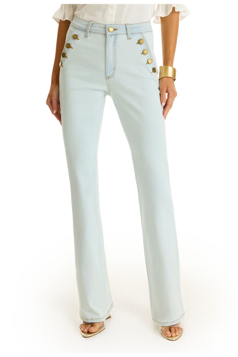 Allegra Bootcut Jean, Main, color, cloud