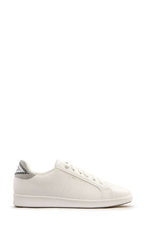Frankie4 Jackie V Leather Sneaker In White/blue Mix