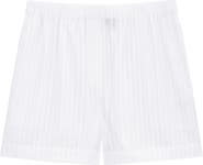 Theory Stripe Cotton Boxers Shorts