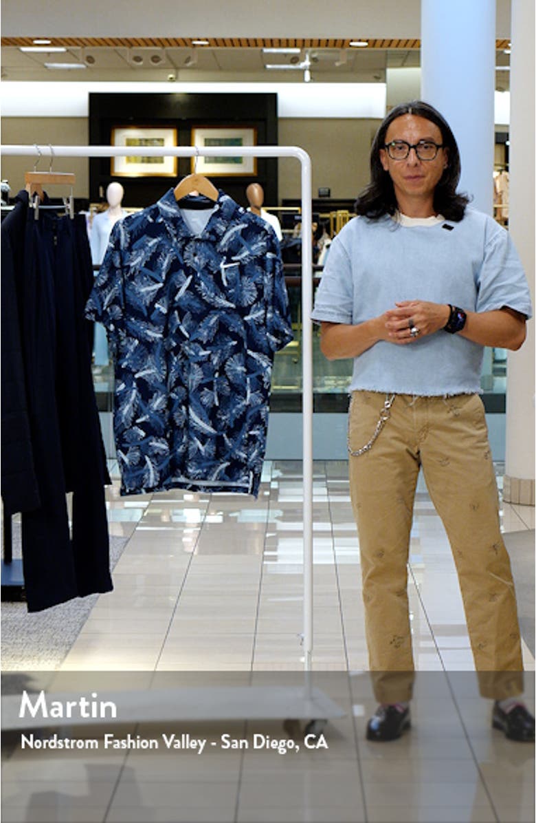 Tour Pines Print Dri-FIT Golf Polo, sales video thumbnail