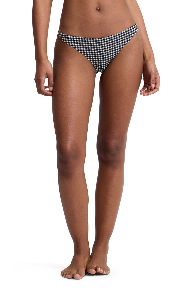 Onia Ashley Bikini Brief Bottom, Alternate, color, Black/White