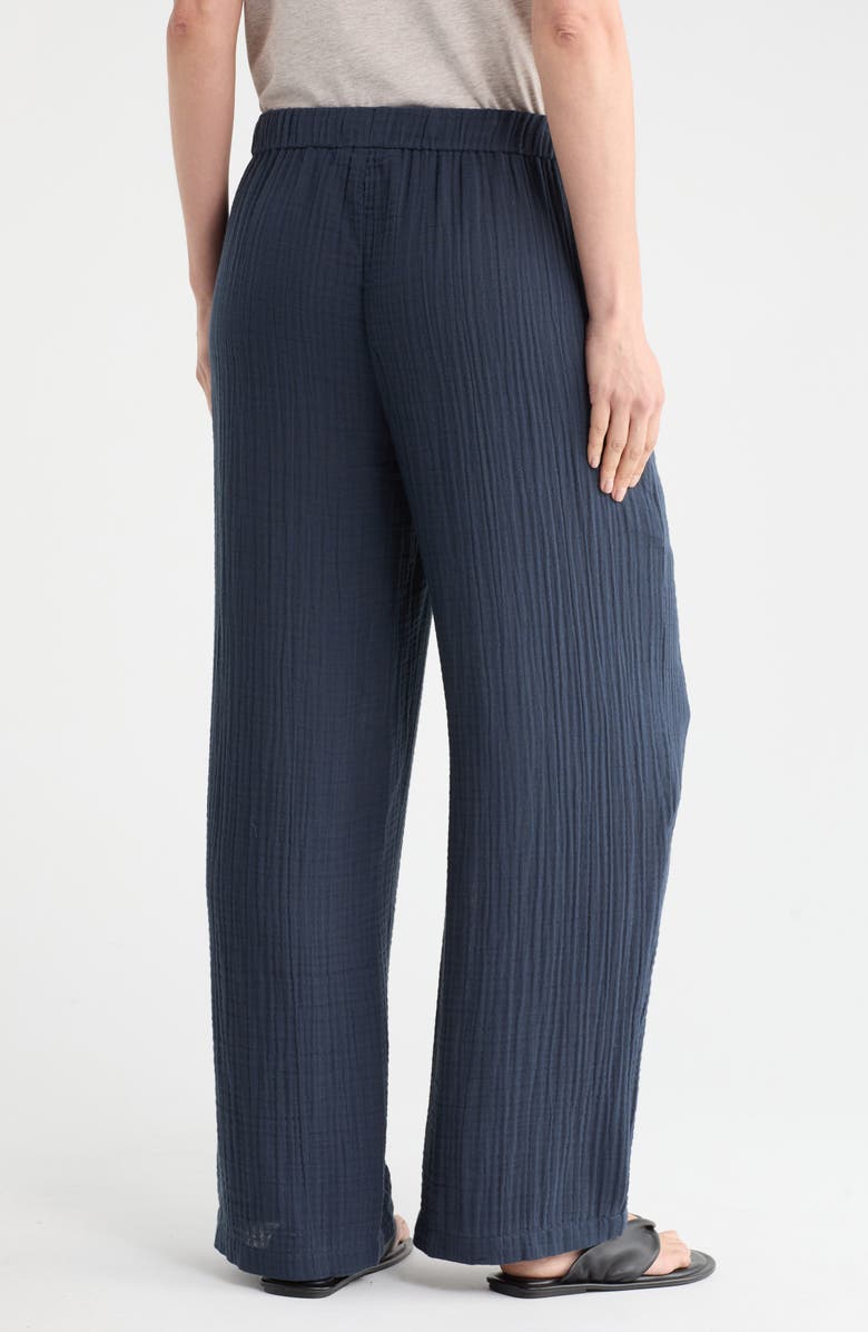 Wide Leg Organic Cotton Pants