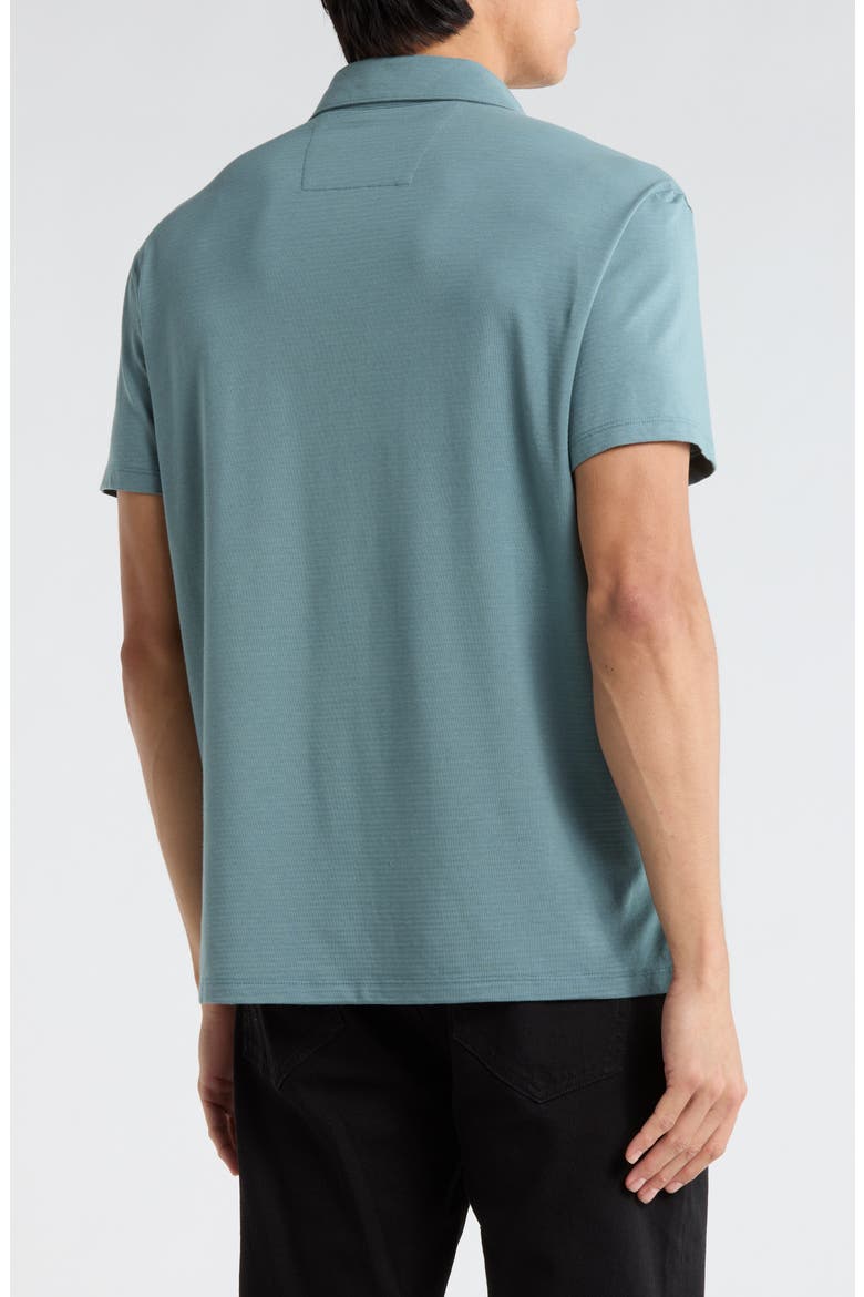 Fillipo Feeder Stripe Polo, Alternate, color, FOG