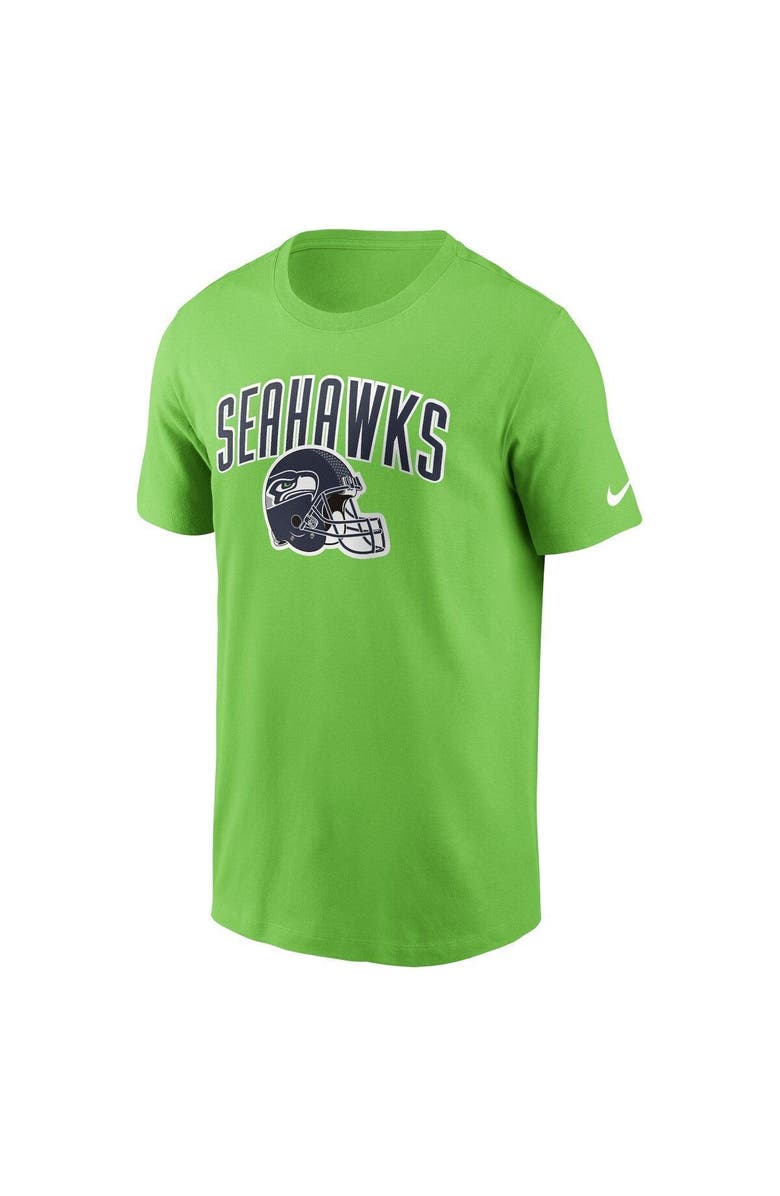 Nike Men's Nike Neon Green Seattle Seahawks Team Athletic T-Shirt, Alternate, color, Neon Green