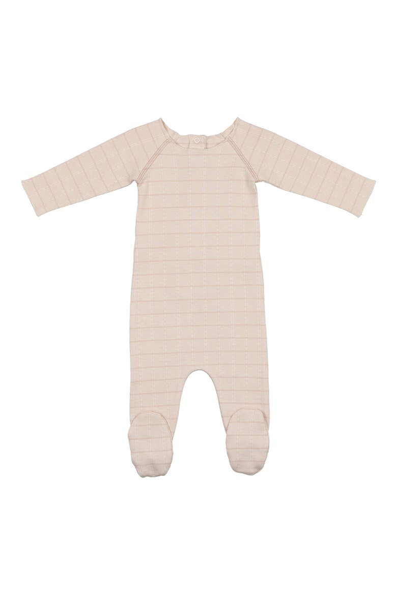 Raglan Sleeve Footie, Main, color, SAND