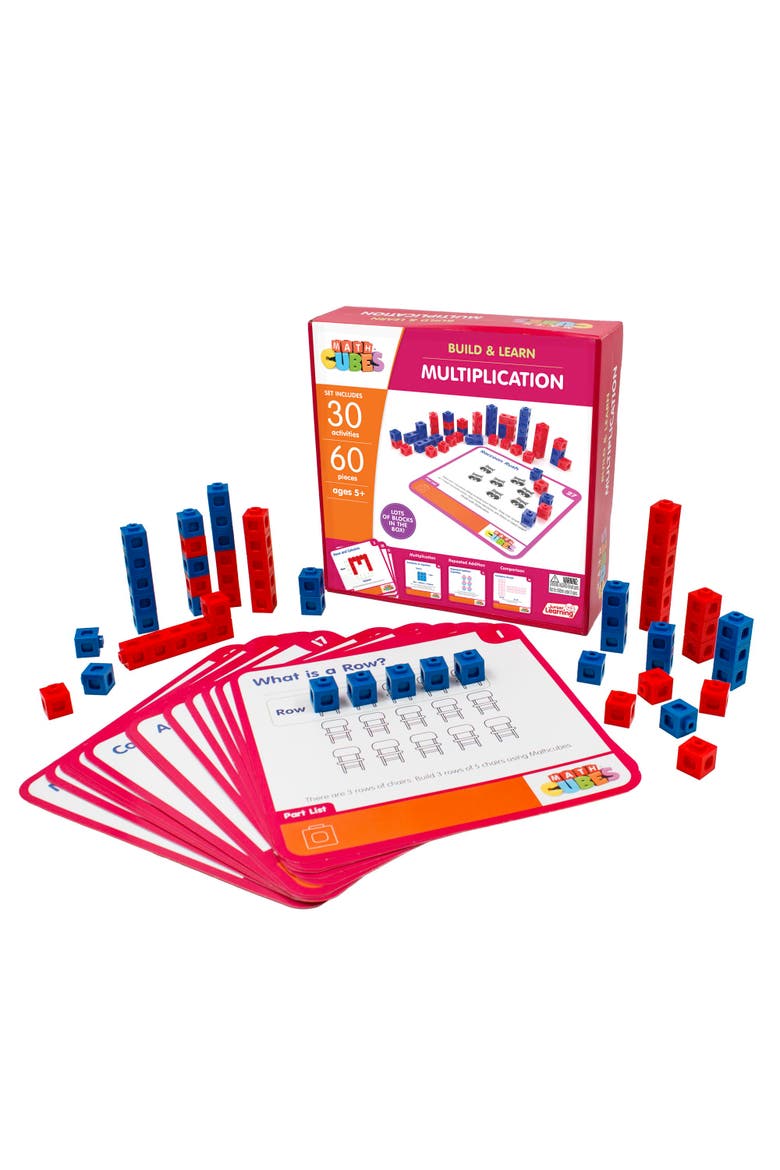 Mathcubes Multiplication 30 Activity Set, Toddlers & Kids, Alternate, color, Multicolored