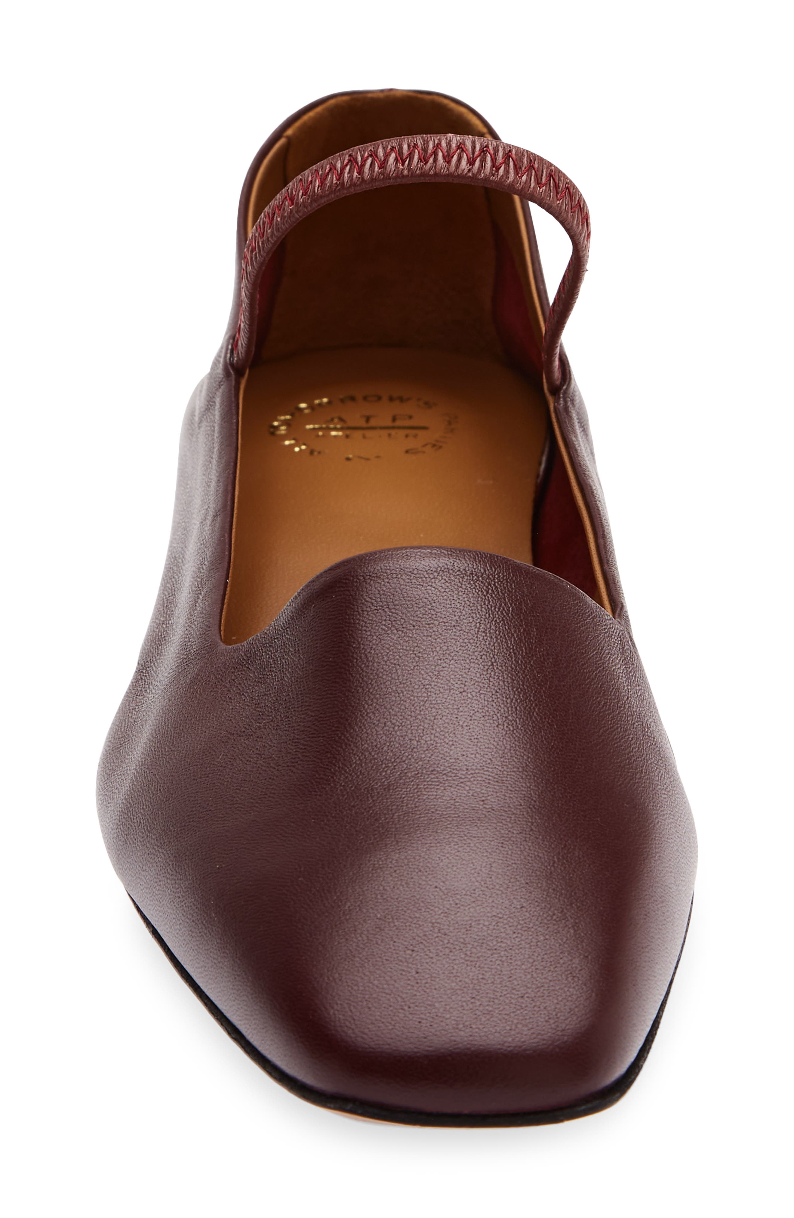 Valfurva Leather Mary Jane Flat, Alternate, color, WALNUT SHINY NAPPA