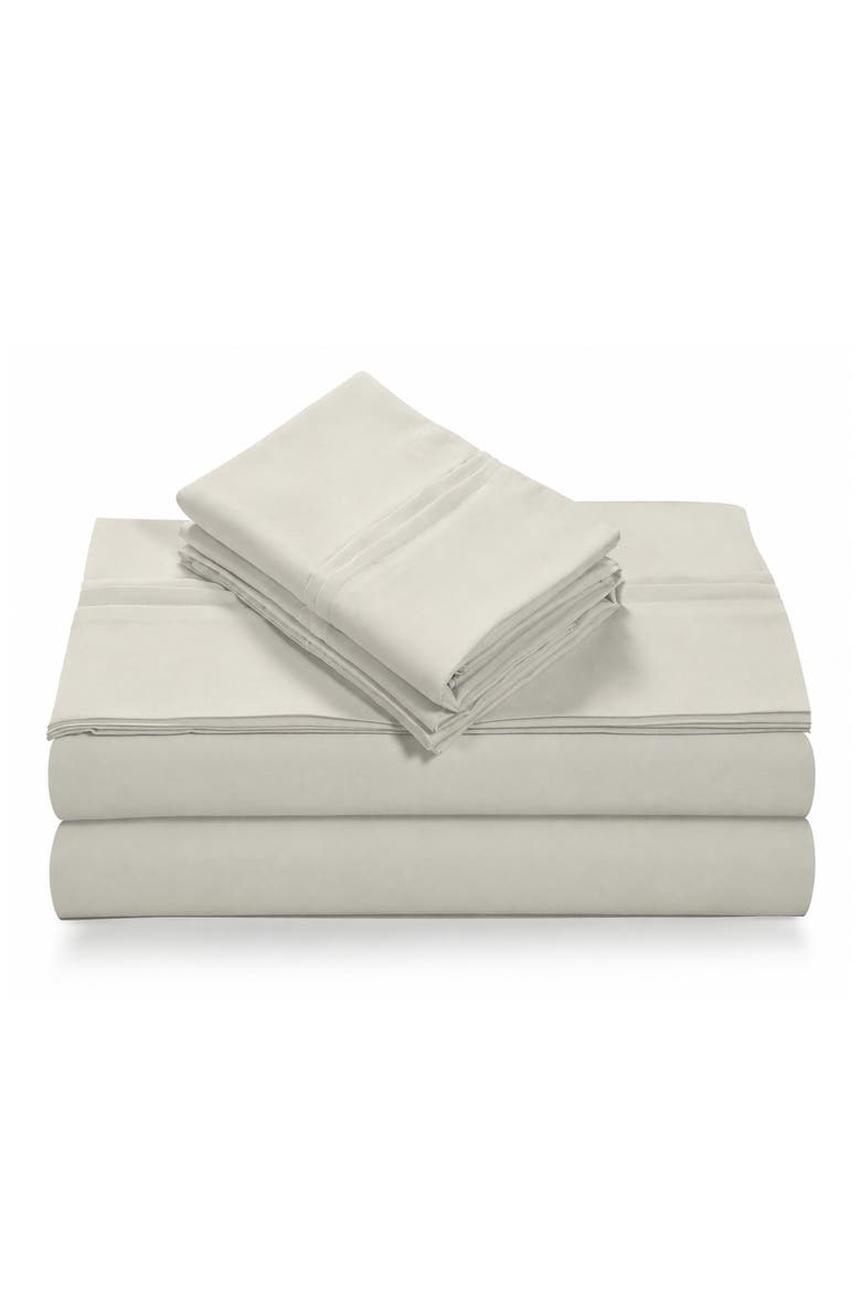 110 GSM Extra Deep Pocket Sheet Set, Main, color, CLOUD