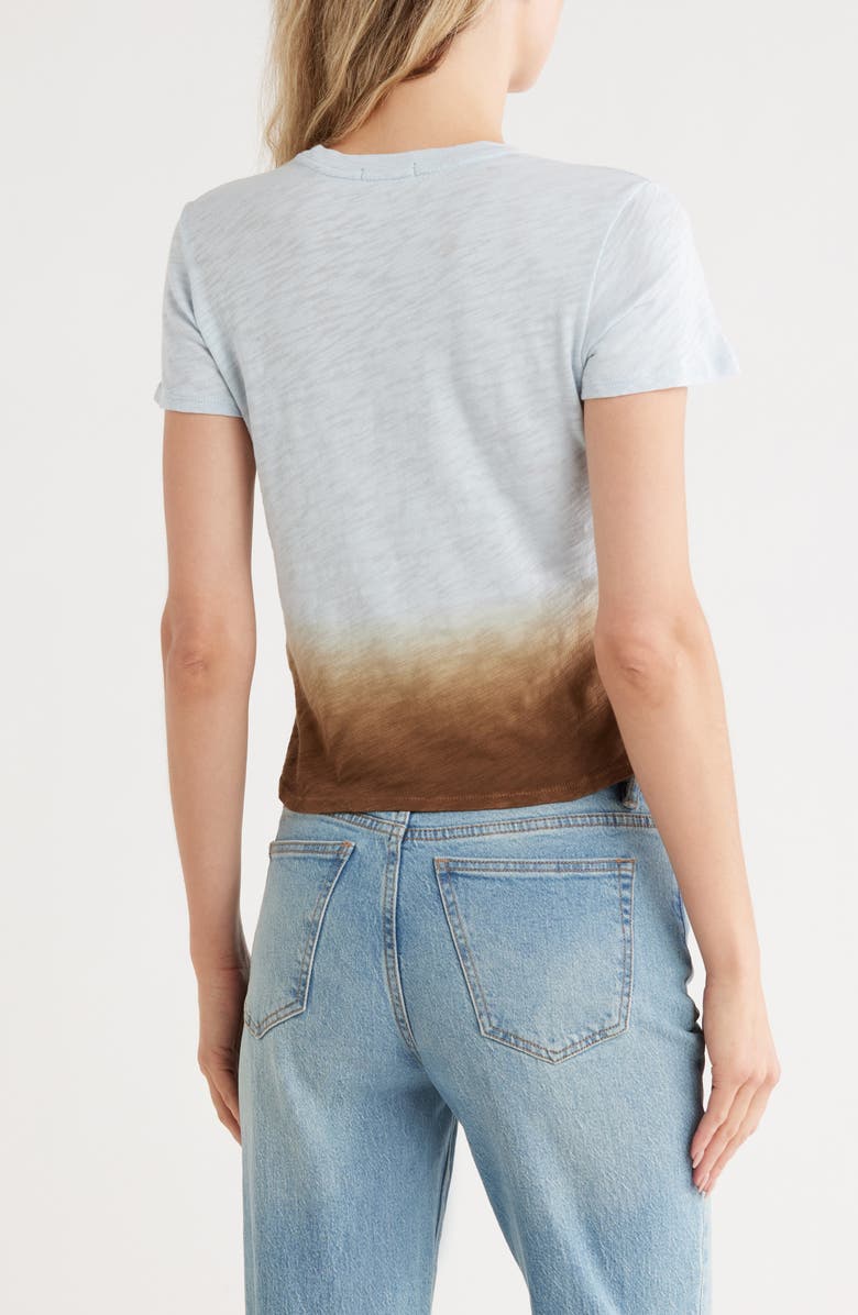 ATM Anthony Thomas Melillo Boxy Dip Dye Slub Jersey T-Shirt, Alternate, color, Blue/Multi