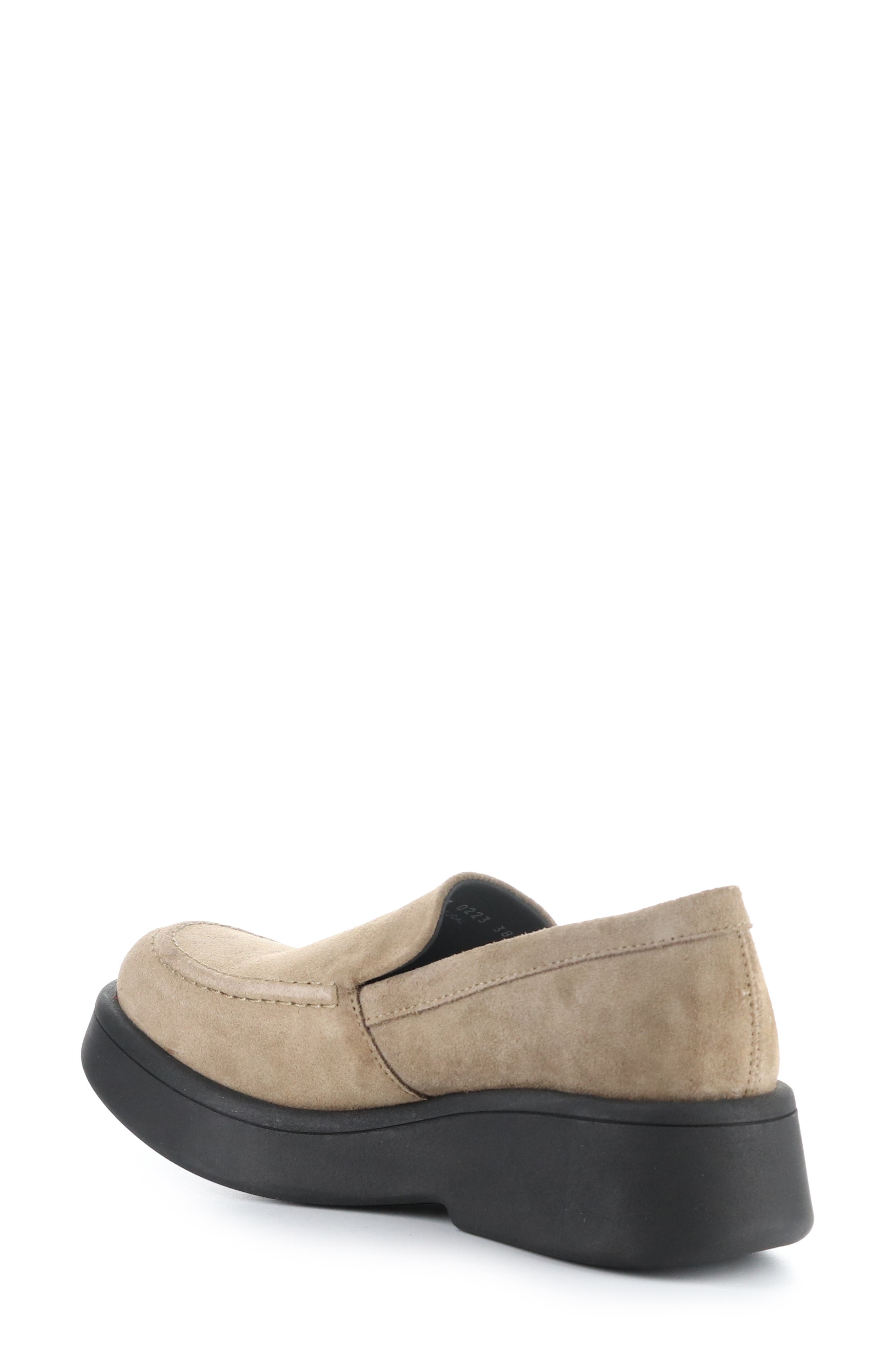 Fly London Maru Platform Loafer, Alternate, color, 003 Taupe Oil Suede