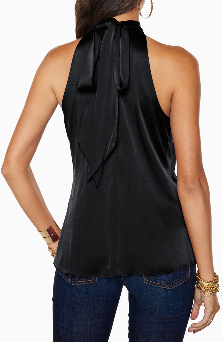 Ramy Brook Lori Stretch Silk Halter Top, Alternate, color, 