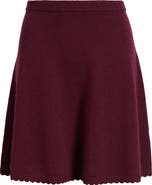 Caslon® Wool Blend Miniskirt