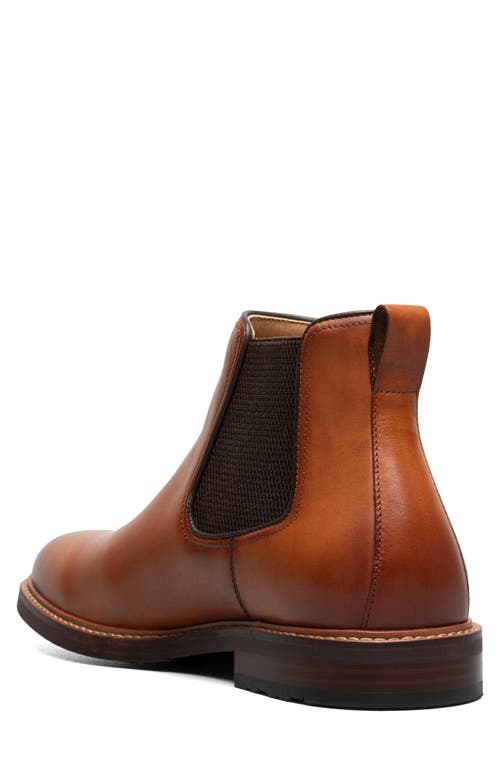 Florsheim Anthem Plain Toe Chelsea Boot In Brown