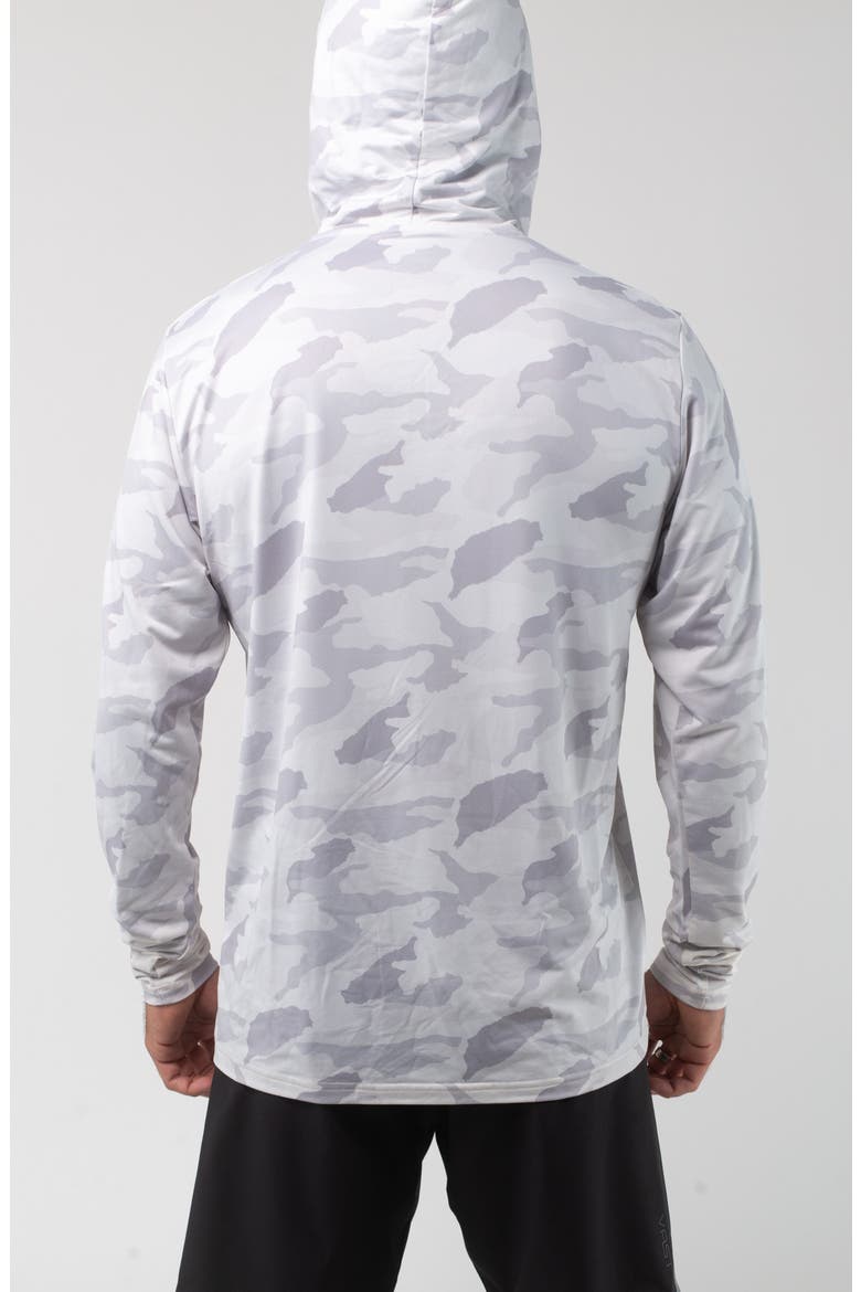 Aqua Terra Camo Tech Performance Hoodie, Alternate, color, LIGHT GREY