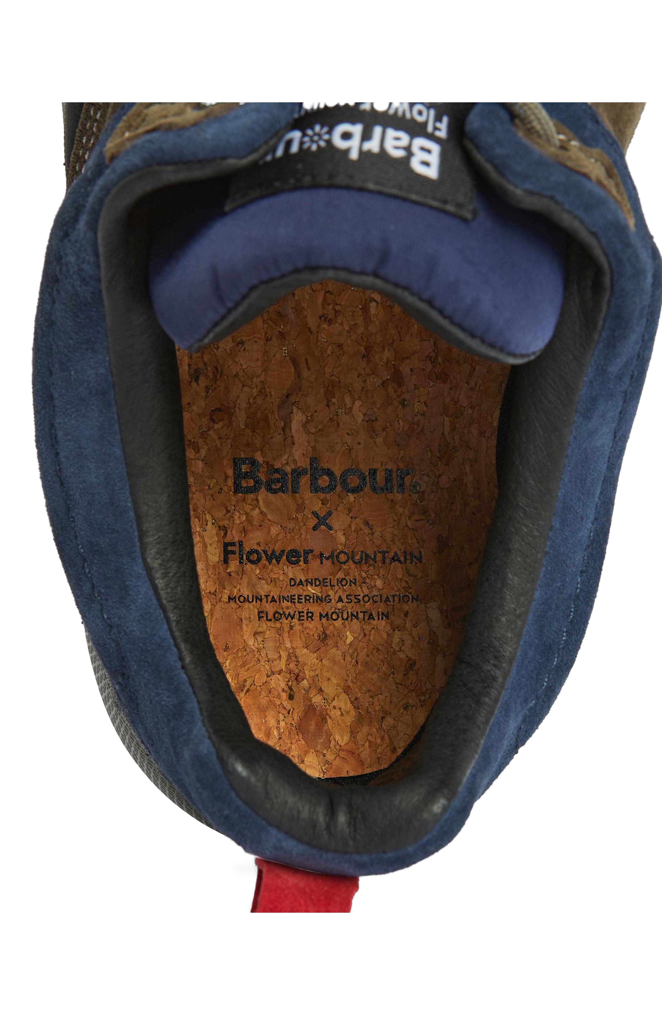 Barbour x Flower Mountain Dandelion Trail Shoe, Alternate, color, 