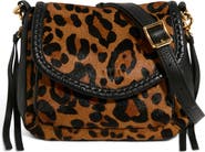 AIMEE All for Love Genuine Calf Hair & Leather Mini Crossbody Bag