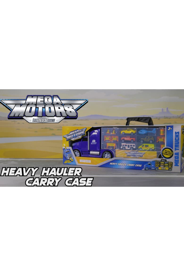 Heavy Hauler Carry Case Blue 23.5 Inches Ages 3+, Alternate, color, Multicolored