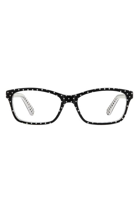 catrina 51mm rectangular optical glasses