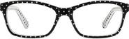 Kate Spade New York catrina 51mm rectangular optical glasses