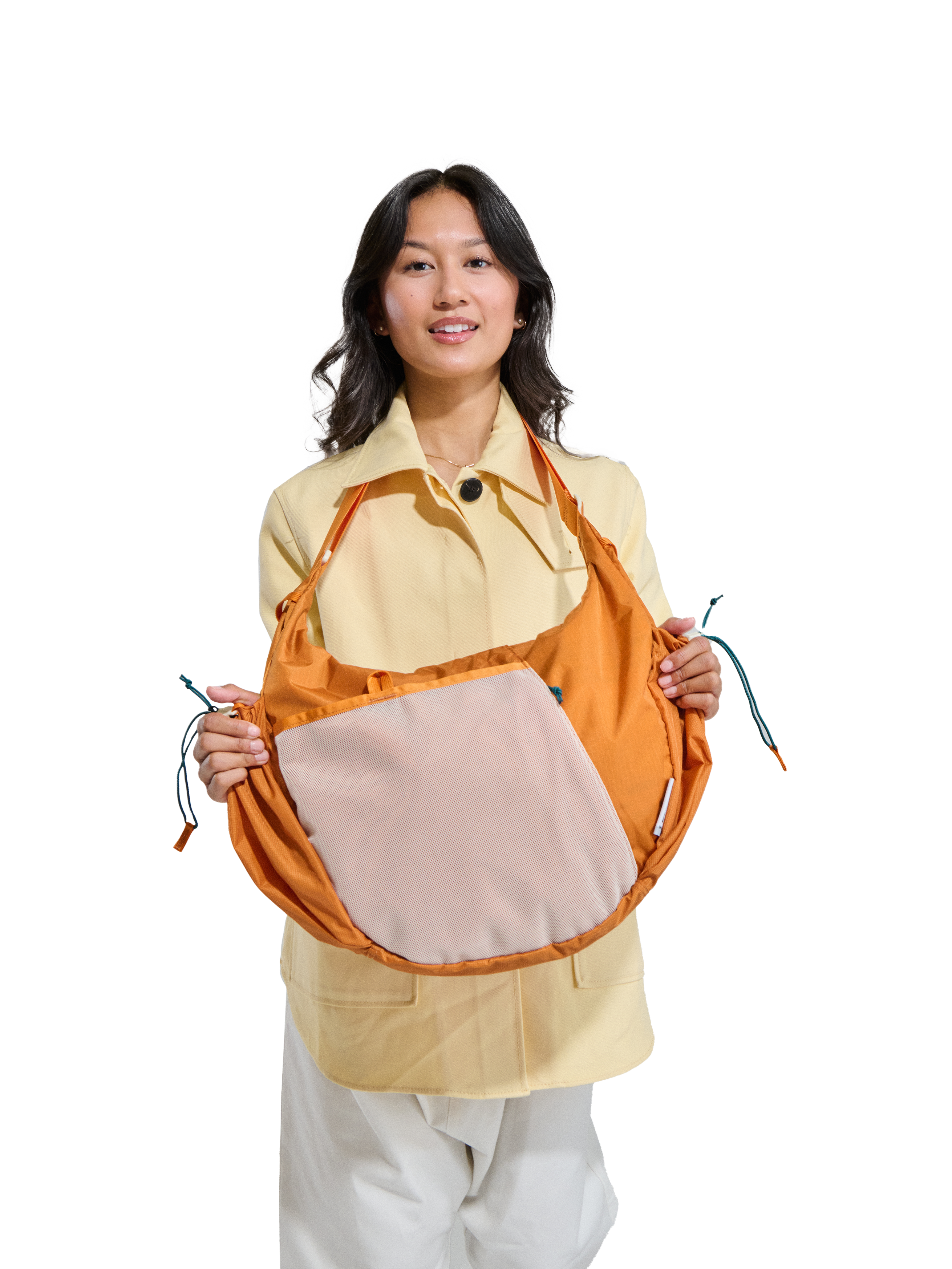 Baboon to the Moon Crescent Crossbody Big 8L, Alternate, color, Caramel