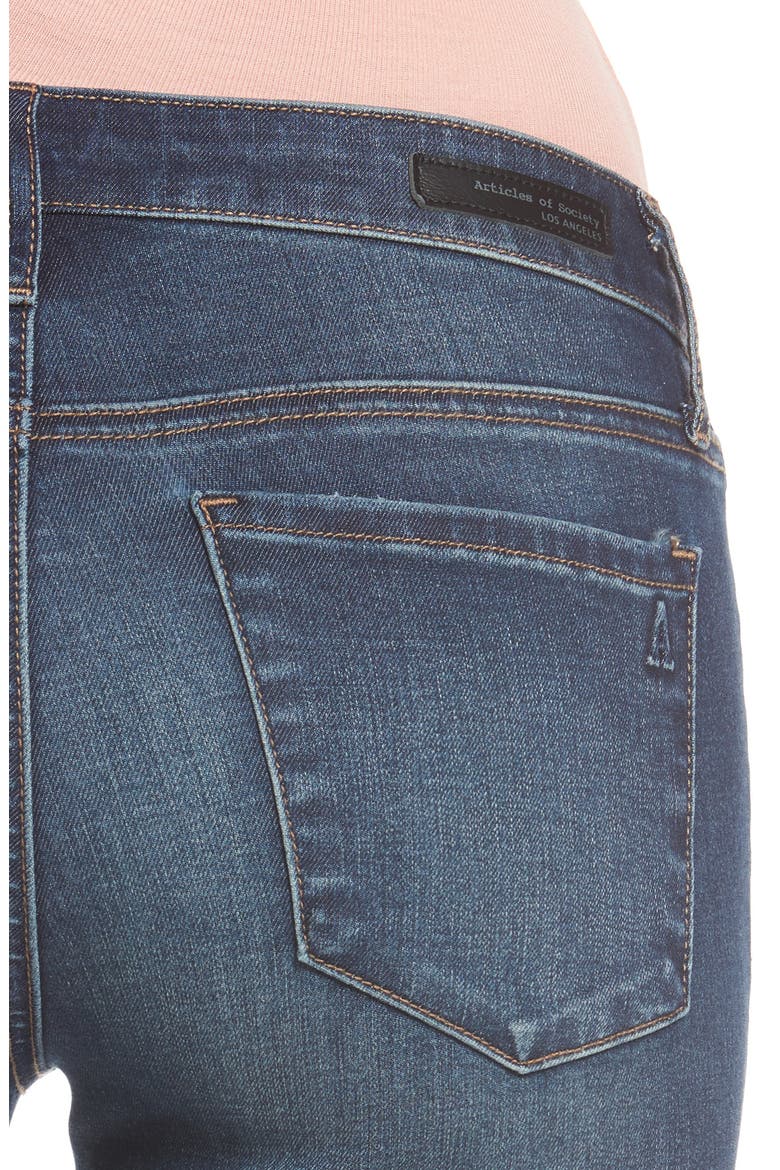 Melody Skinny Jeans, Alternate, color, BLUE RIDGE