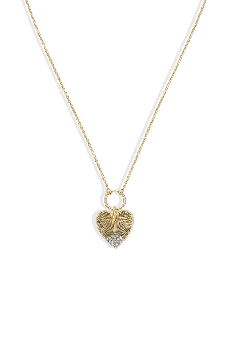 Lovestruck Necklace, Main, color, Gold
