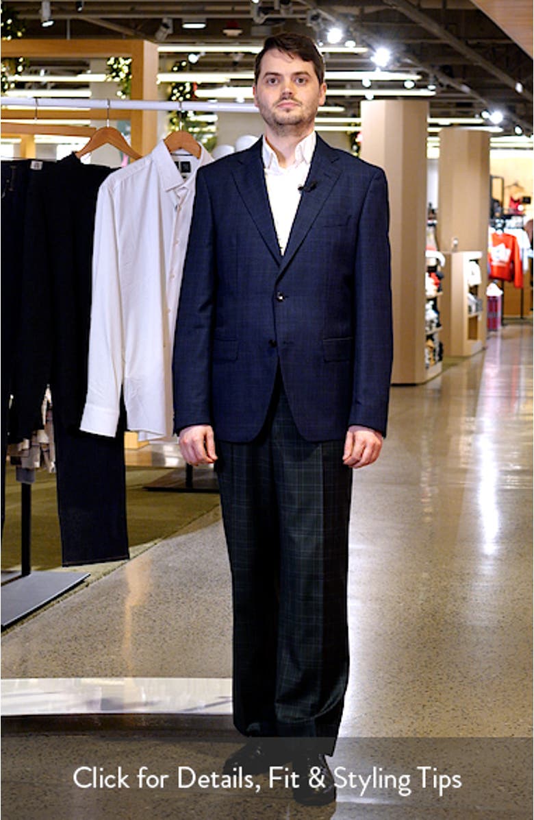 Hutson Crosshatch Virgin Wool Sport Coat, sales video thumbnail