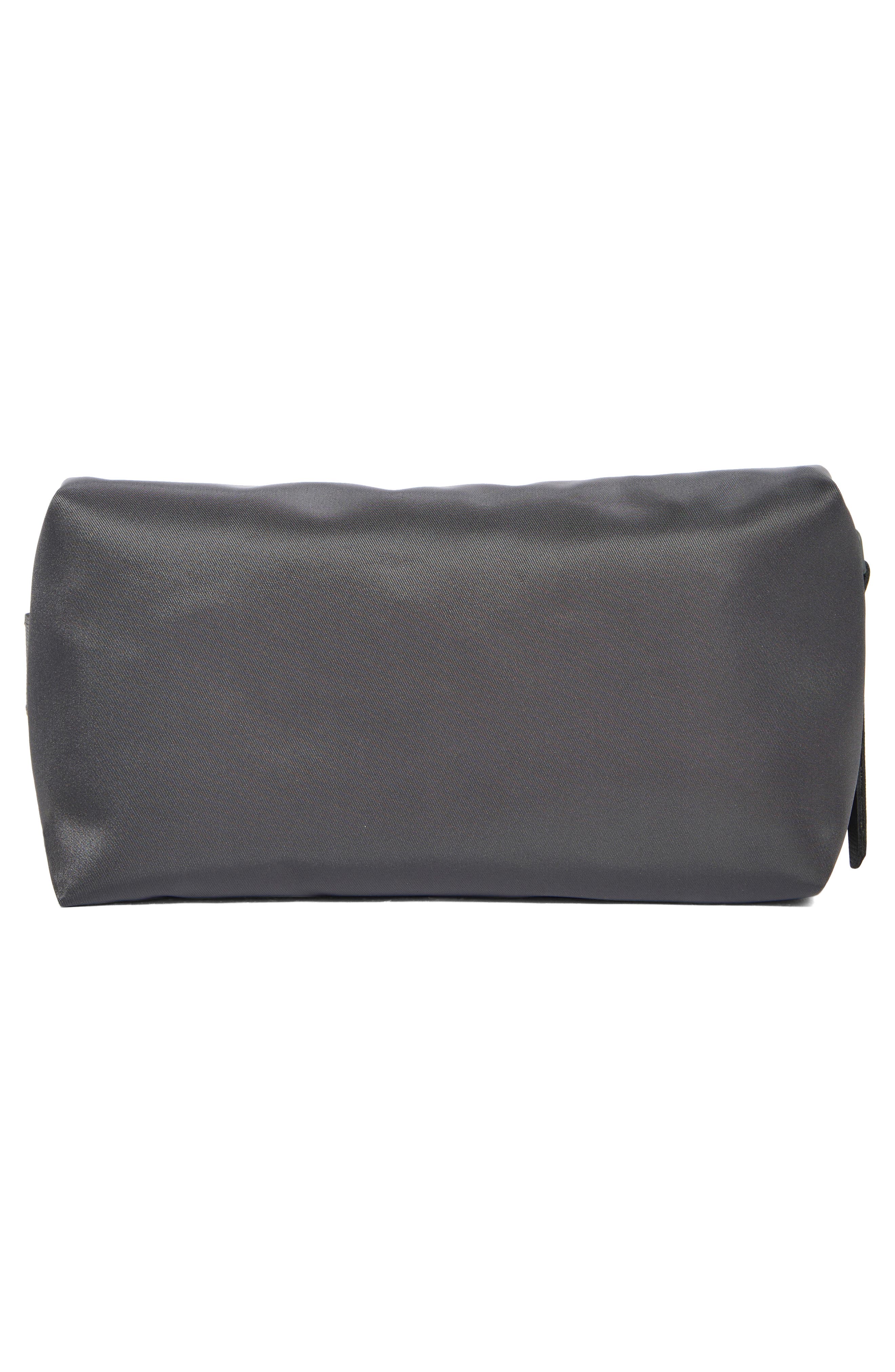 Longchamp Le Pliage Neo Cosmetic Bag, Alternate, color, Grey