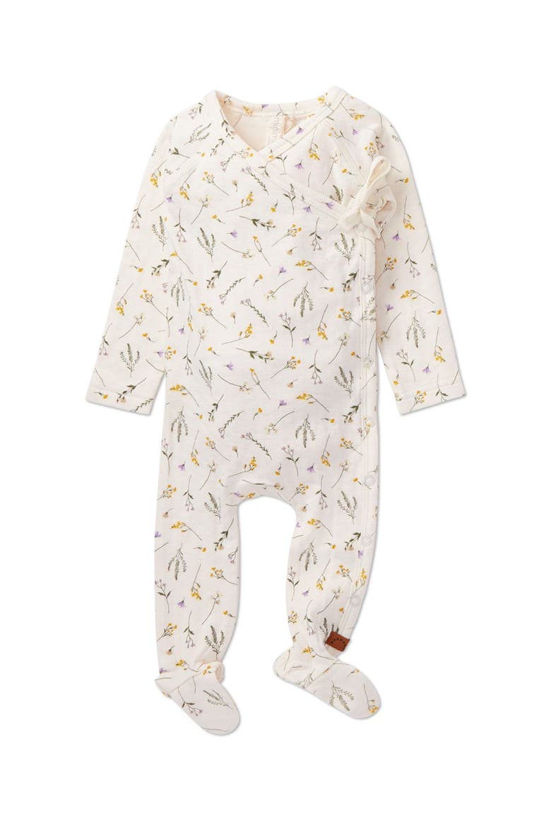 4 Piece Baby Rayon Blend Pointelle Footie Set, Alternate, color, Winter White