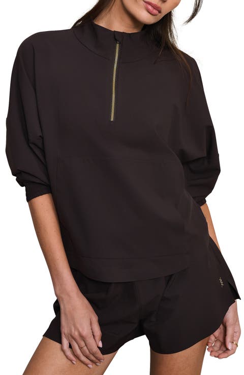 Mirage Water-Repellent Half-Zip Jacket