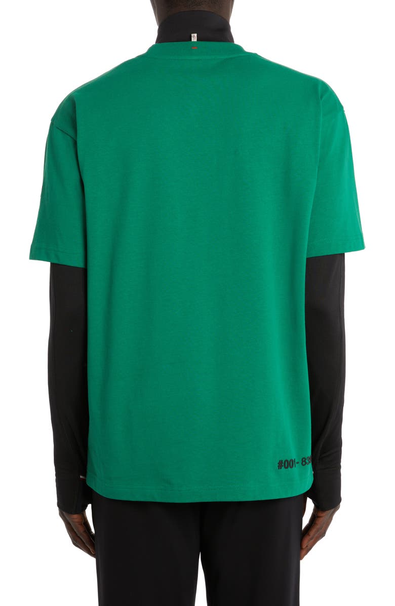 Moncler Grenoble Embossed Logo Graphic T-Shirt, Alternate, color, 