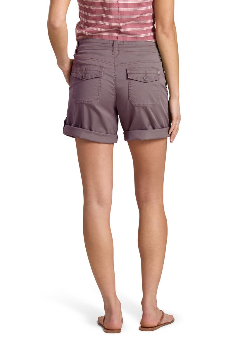 Marty Roll Up Shorts, Alternate, color, SOFT PLUM