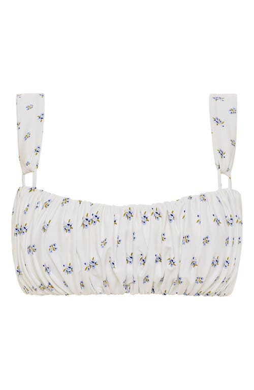 Montce Victoria Floral Bikini Top In Heidi Floral
