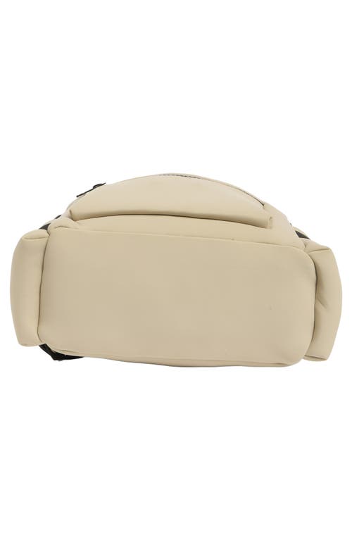 Patrizia Luca Neoprene Backpack In Brown