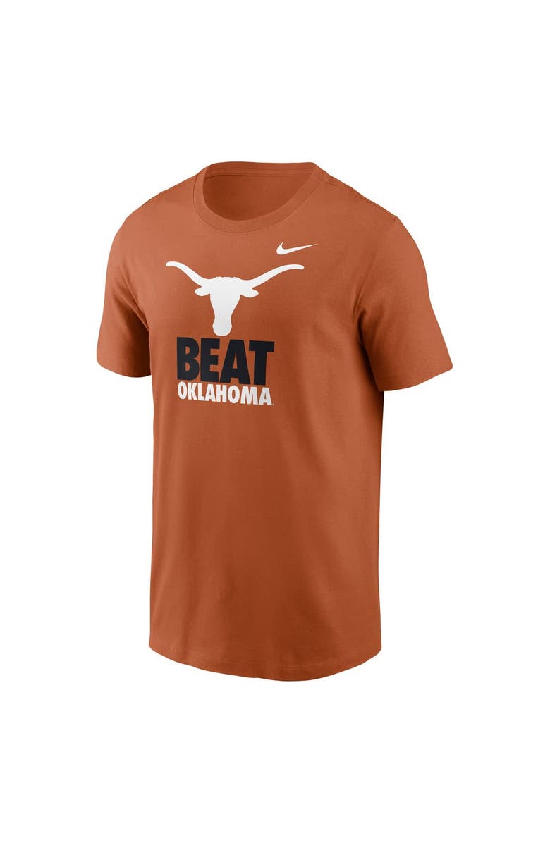 Nike Men's Nike Texas Orange Texas Longhorns Rivalry T-Shirt, Alternate, color, Burnt Orange