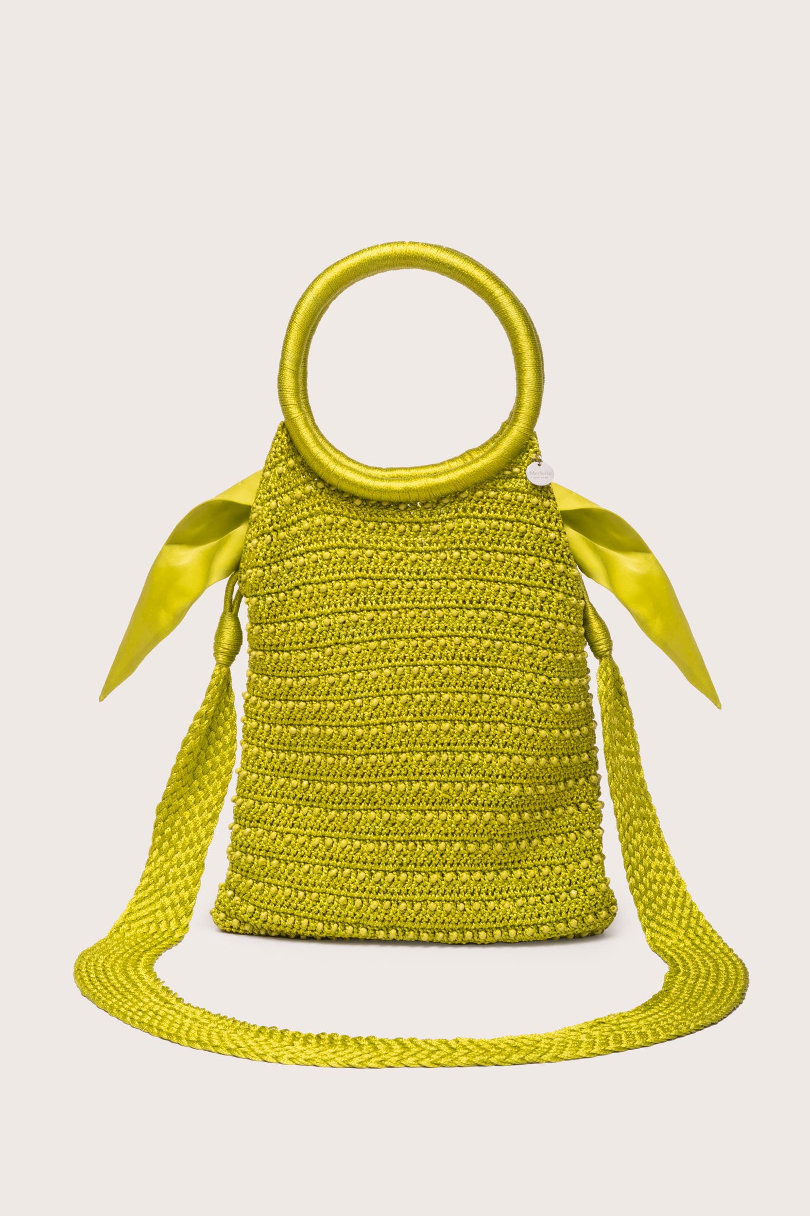 Merlette Maris Bag, Alternate, color, Lime