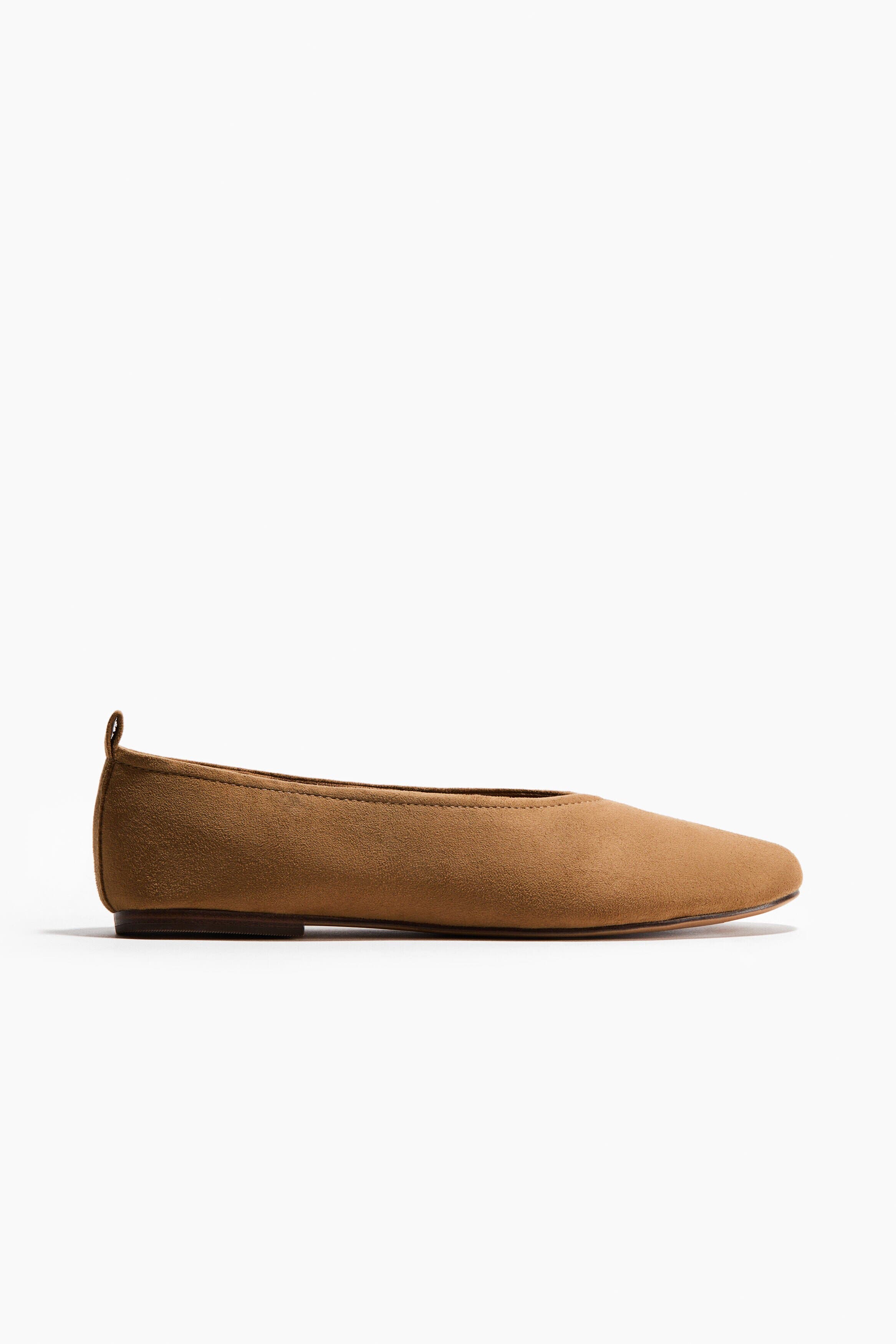 H&M Ballet Pumps, Alternate, color, Light Brown
