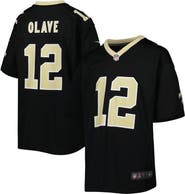 Nike Youth Nike Chris Olave Black New Orleans Saints Game Jersey