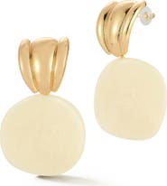 SPHERA MILANO Resin Statement Drop Earrings