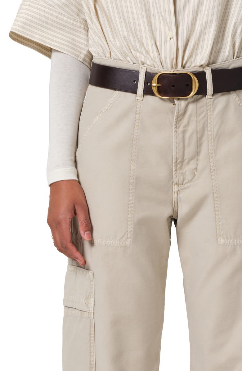 Marcelle Low Rise Barrel Cargo Pants