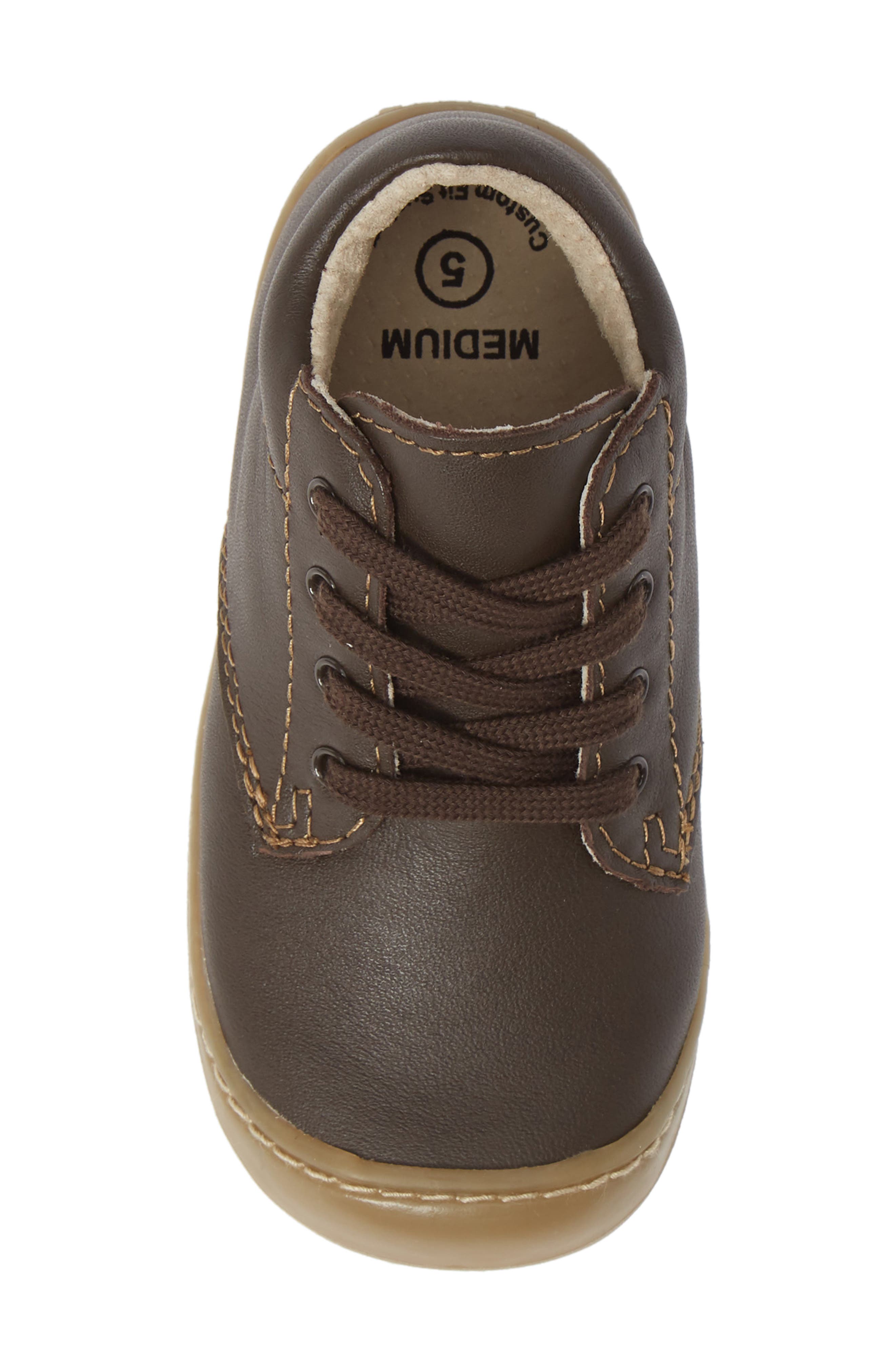 Reagan First-Walker Bootie, Alternate, color, BROWN