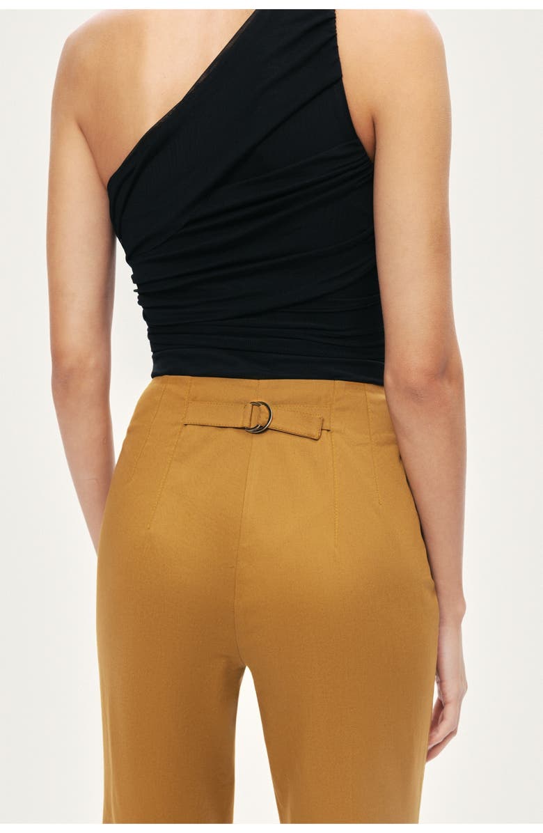 Nocturne Tailored Ankle-Length Pants, Alternate, color, Camel